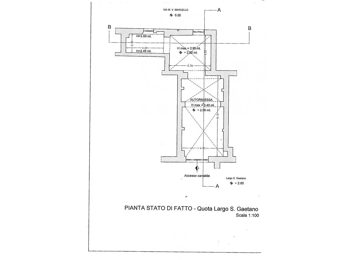 Garage in vendita in L.go S. Gaetano zona C.so Marrucino - Civitella a Chieti - 759733 foto 4