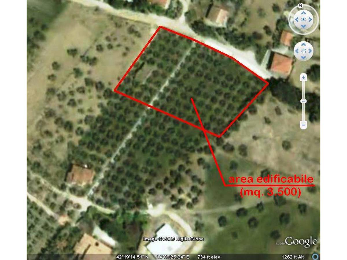 Residential building lot for sale in c.da colle marcone  in Colle Marconi area at Chieti - 96349 foto 3