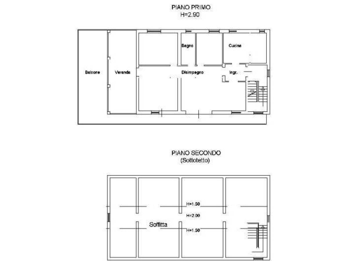 Casa indipendente in vendita in strada delle cave zona San Salvatore a Chieti - 1354706 foto 7