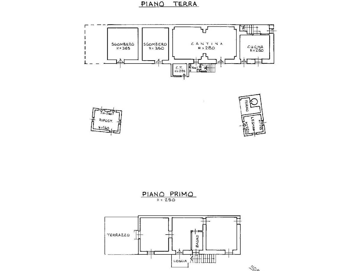 Casa indipendente in vendita in strada delle cave zona San Salvatore a Chieti - 1883527 foto 9